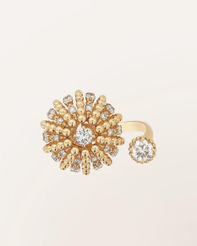 Bague Duo Oursin grand modèle