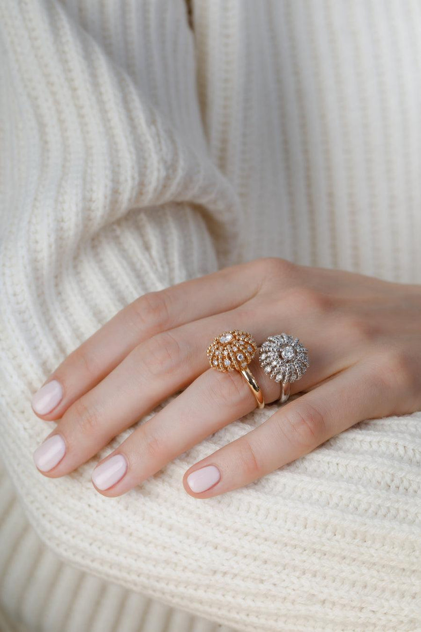 Bague Oursin moyen modèle - Barth Monte-Carlo