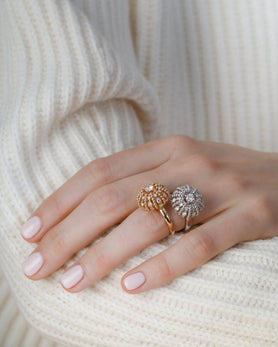 Bague Oursin moyen modèle