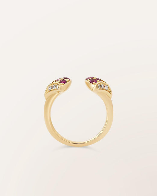 Bague Duo Ocean Beauty grand modèle - Barth Monte-Carlo