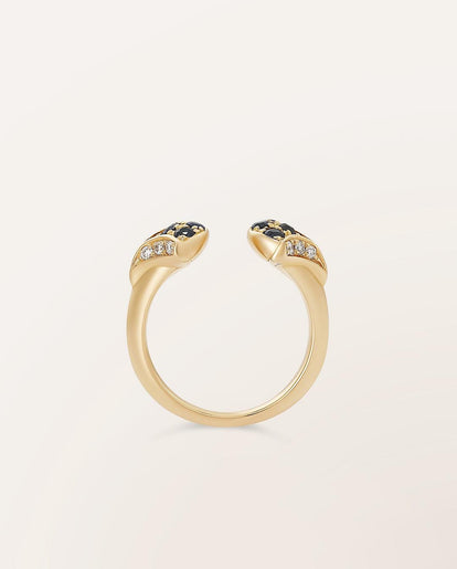 Bague Duo Ocean Beauty grand modèle - Barth Monte-Carlo