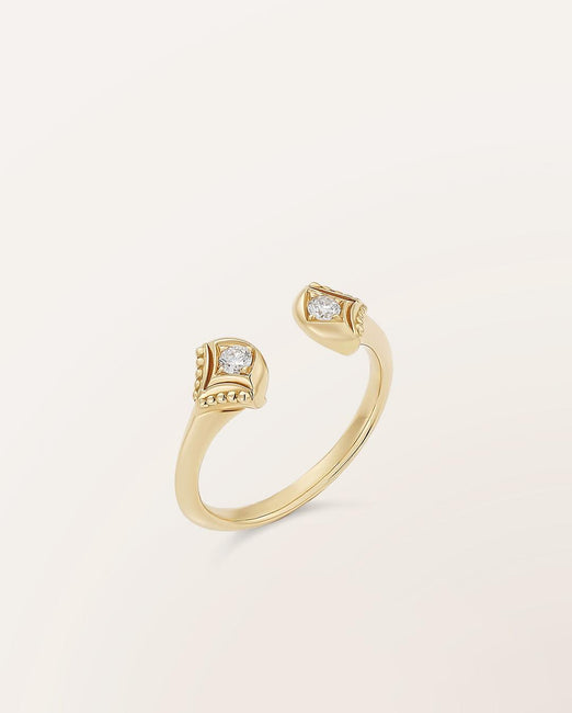 Bague Duo Ocean Beauty petit modèle - Barth Monte-Carlo