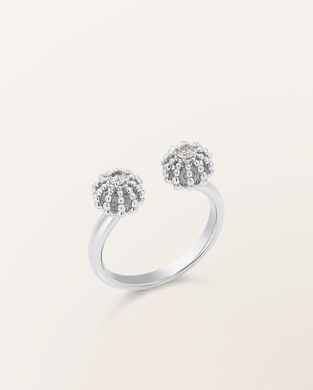Bague Duo minis Oursins - Barth Monte-Carlo