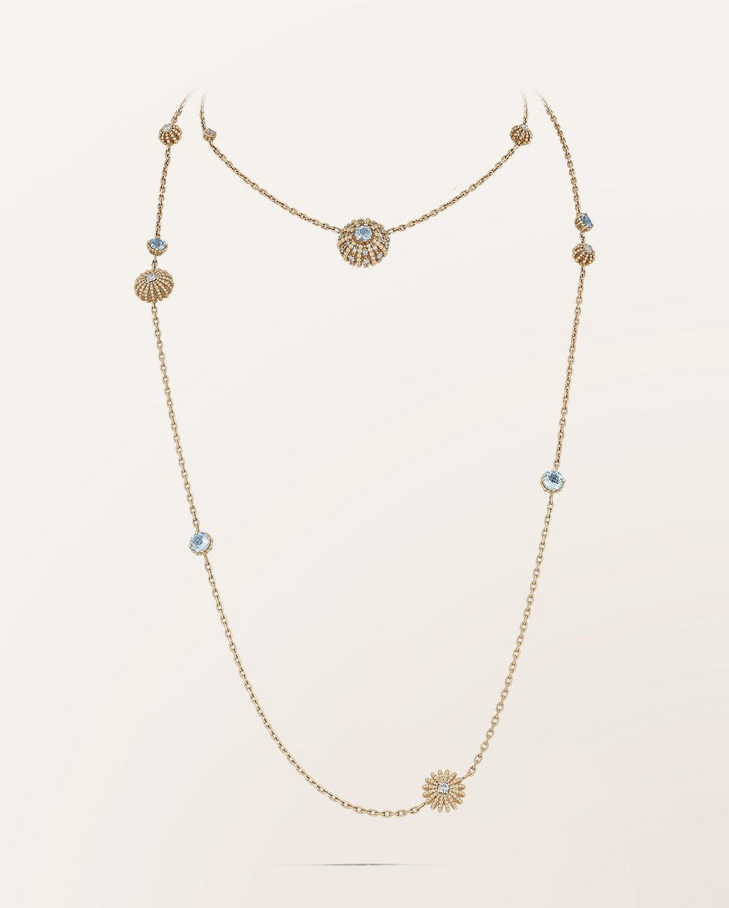 Sautoir Oursin 12 motifs - Barth Monte-Carlo