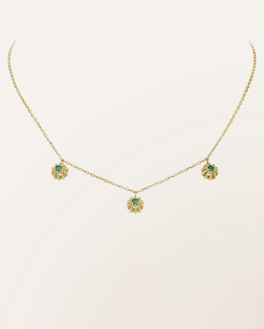 Pendentif 3 minis Oursins - Barth Monte-Carlo