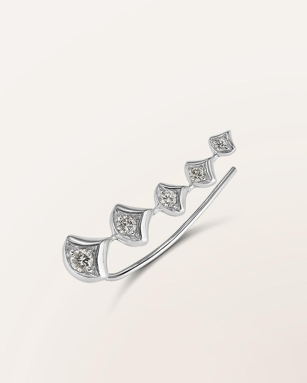 Motif mono oreille 5 écailles petit modèle Ocean Beauty - Barth Monte-Carlo