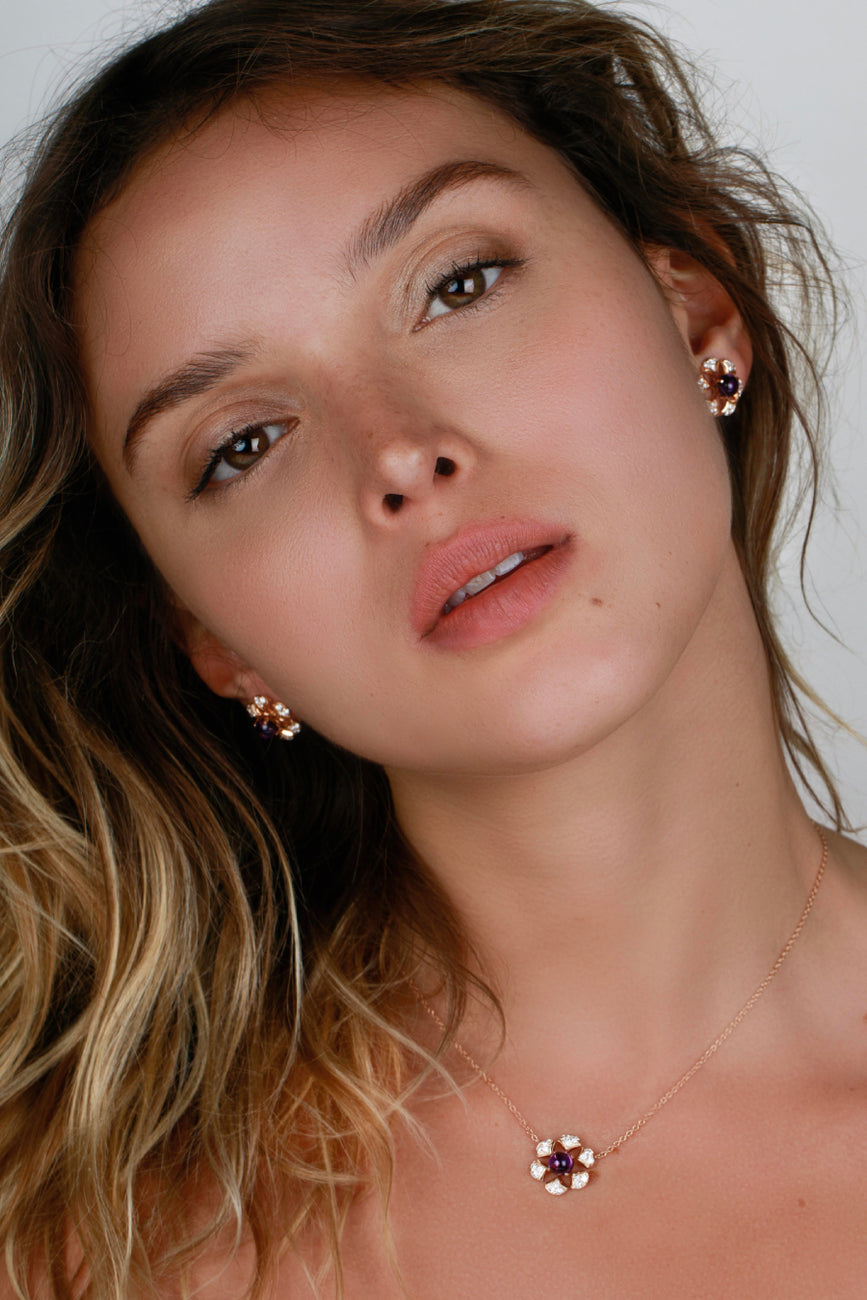 Boucles d'oreilles amovibles Ocean Beauty - Barth Monte-Carlo