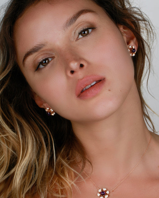 Boucles d'oreilles amovibles Ocean Beauty - Barth Monte-Carlo