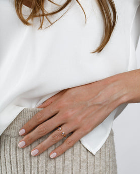 Bague Duo Ocean Beauty petit modèle