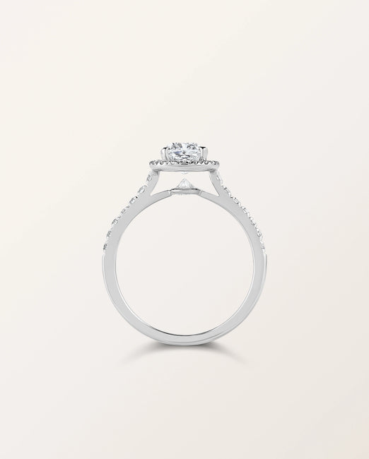 Bague Étincelle coussin 0,70 ct
