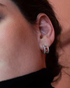 Boucles d'oreilles créoles petit modèle