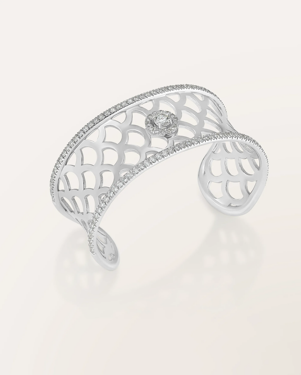 Bracelet Manchette Ecailles grand modèle