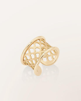 Bague Ecailles moyen modèle