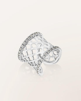 Bague Ecailles grand modèle