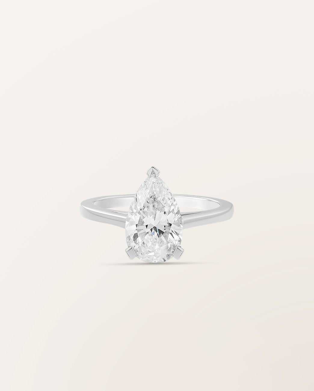Bague The One 2 cts Poire - Barth Monte-Carlo