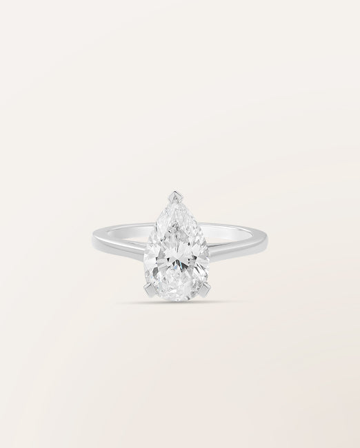 Bague The One 2 cts Poire - Barth Monte-Carlo