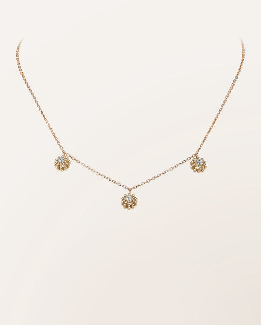 Pendentif 3 minis Oursins - Barth Monte-Carlo