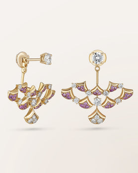 Boucles d'oreilles Ocean Beauty éventail