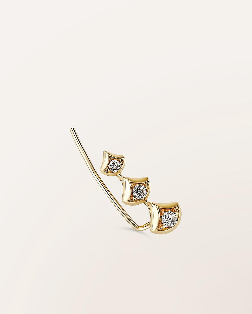 Motif mono oreille 3 écailles petit modèle Ocean Beauty - Barth Monte-Carlo